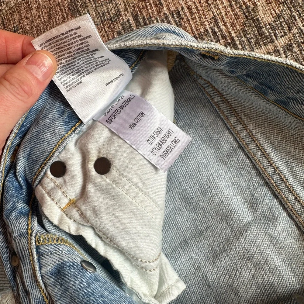 AGOLDE Parker Long Short - Size 26 - Picture 4 of 5